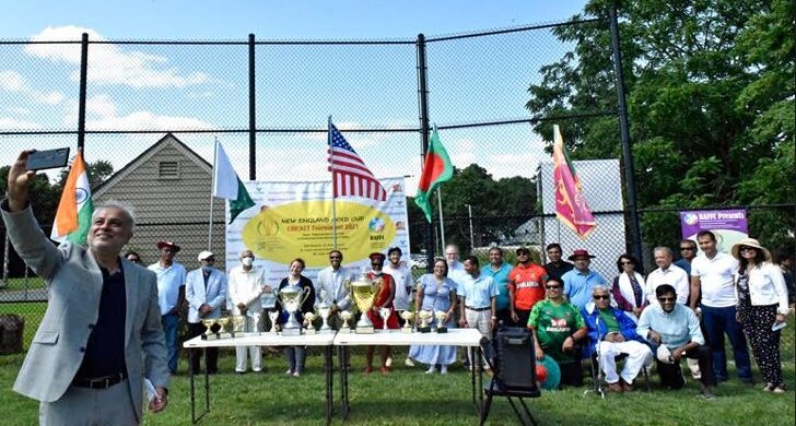 নিউ ইংল্যান্ড টি-টোয়েন্টি: উদ্বোধনী ম্যাচেই রানের রেকর্ড ভারনন ক্রিকেট ক্লাবের