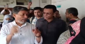 মাদারীপুরে রোগী সেজে সংসদ সদস্য জাহান্দারের হাসপাতাল পরিদর্শন