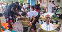 মৃত্যুর পর নয়, জীবিত থাকতেই ‘চল্লিশা’৫ হাজার মানুষের মুখে খাবার তুলে দিলেন হোসেনপুরের দম্পতি