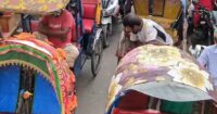 বরগুনায় ব্যাটারিচালিত অটোরিকশার দৌরাত্ম্য, ঘন ঘন লোডশেডিংয়ে অতিষ্ঠ জনজীবন